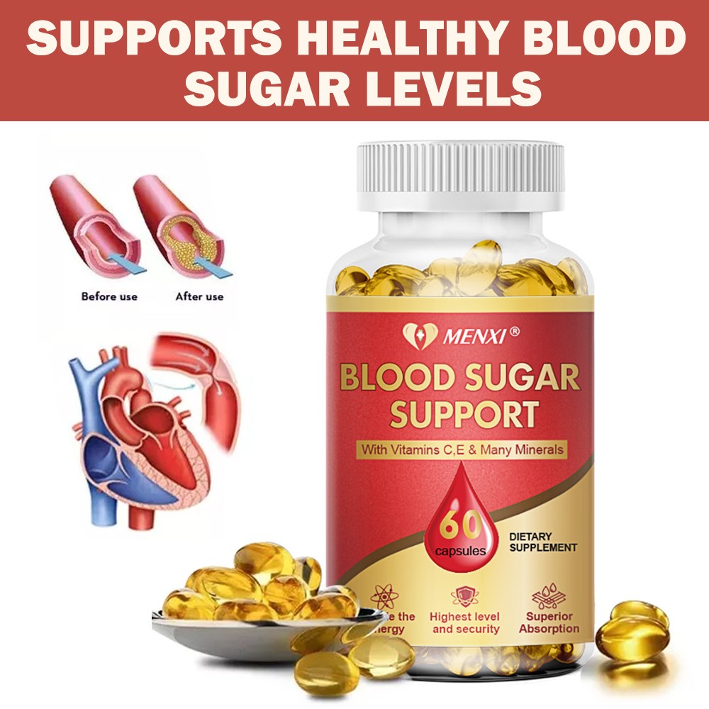Blood Sugar Balance Supplement – Supports Healthy Blood Sugar Levels 60 Capsules