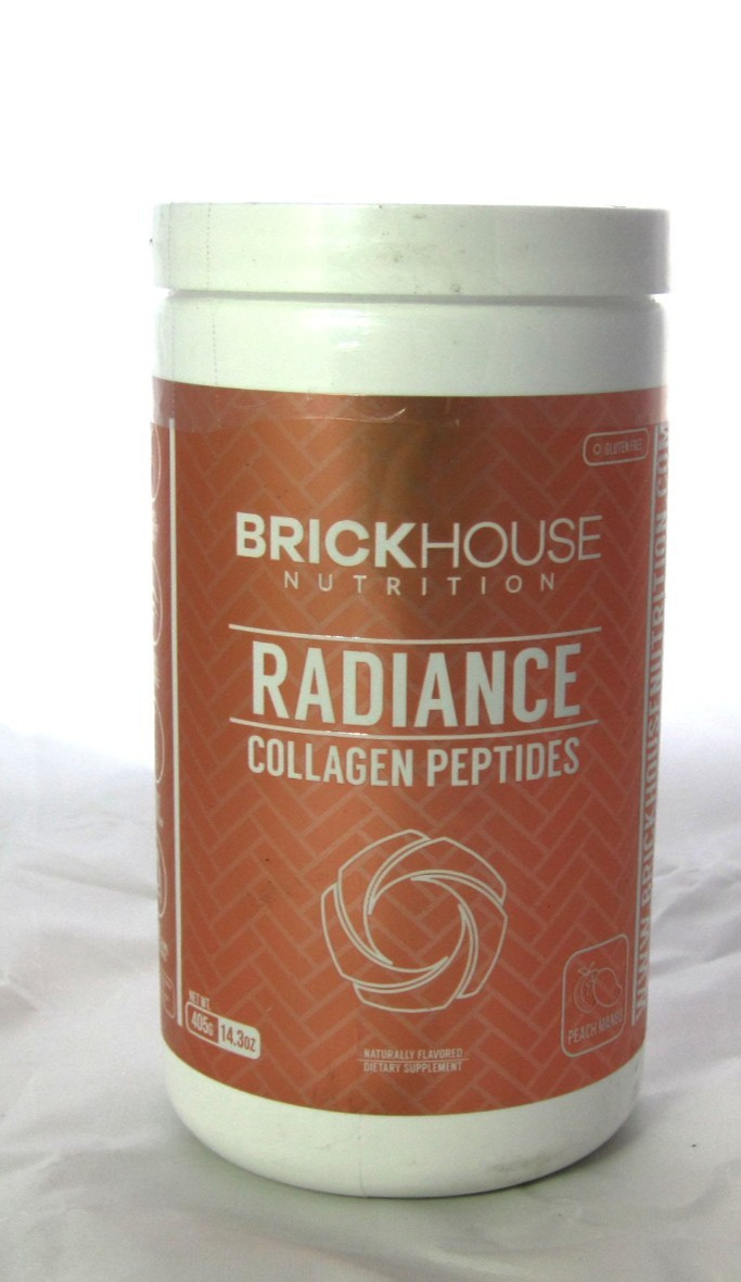 Radiance Collagen Peptides Brickhouse Nutrition Peach Mango EXP 05/28