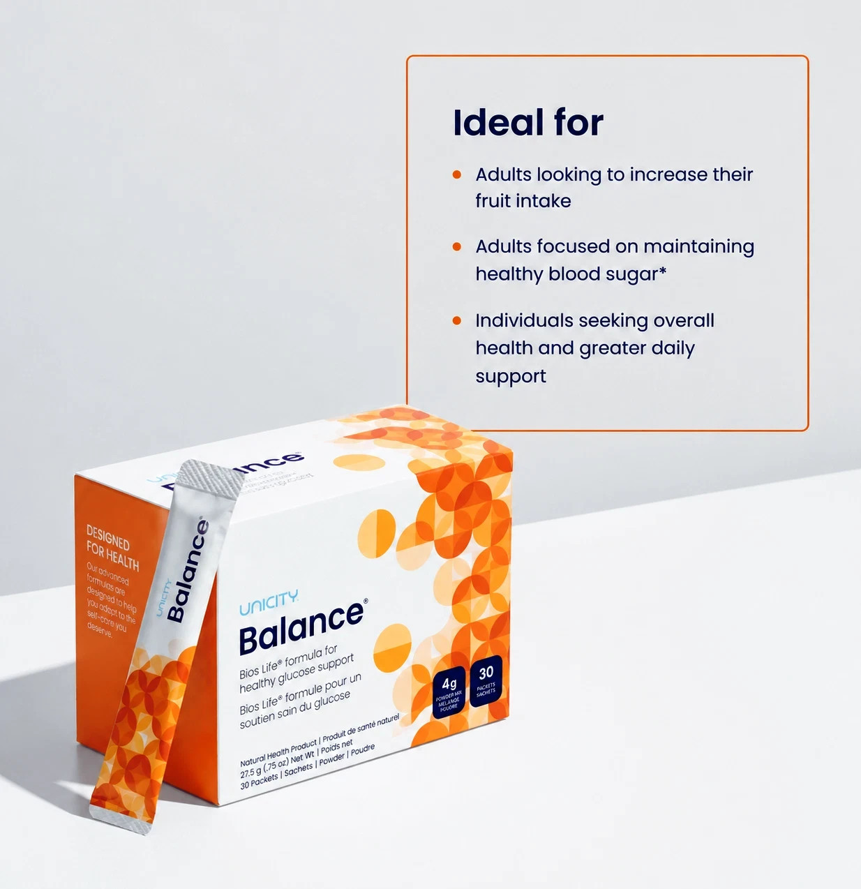 COMBO-UNICITY UNIMATE LEMON AND UNICITY BALANCE NATURAL ORANGE FLAVOR EXP 08/28