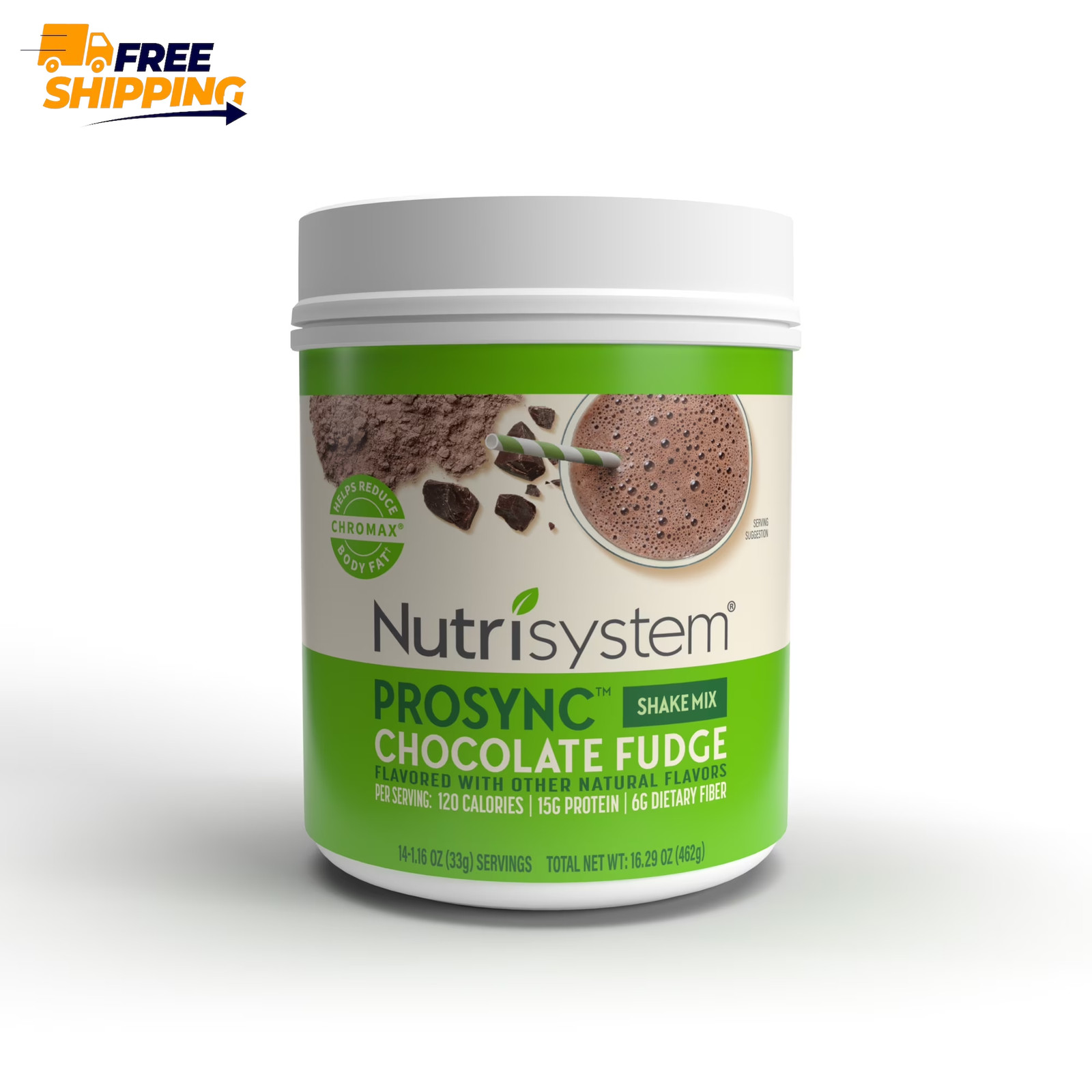 Prosync Meal Replacement Shake, 15G of Protein Nutrition Drink Mix, 16.3 Oz