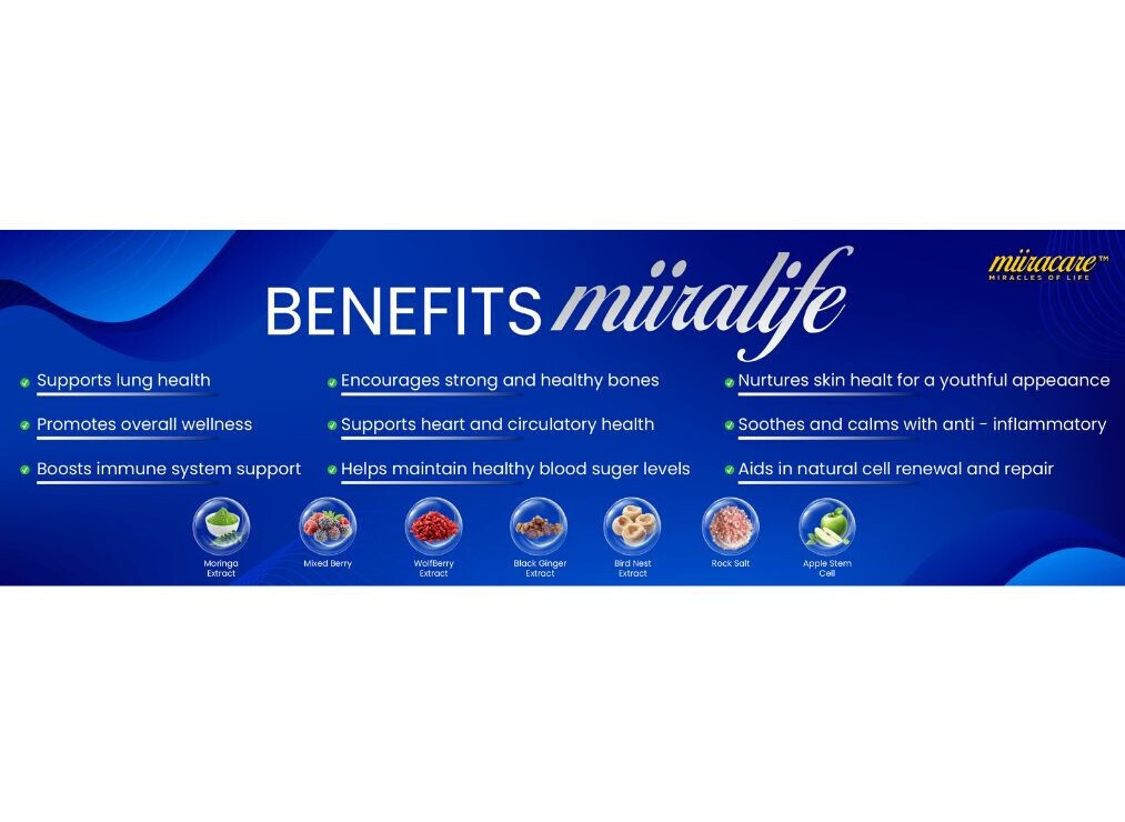 (3 X Miira-cell+ 3 X Miira-life) by Revoobit International Stem Cell COMBO SET