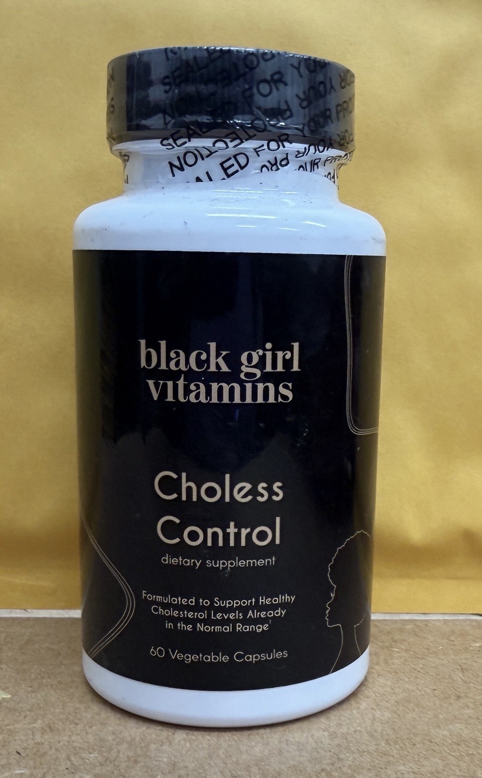 Black Girl Vitamins Choless Control – Daily Cholesterol Support – 60 Caps 1/2027