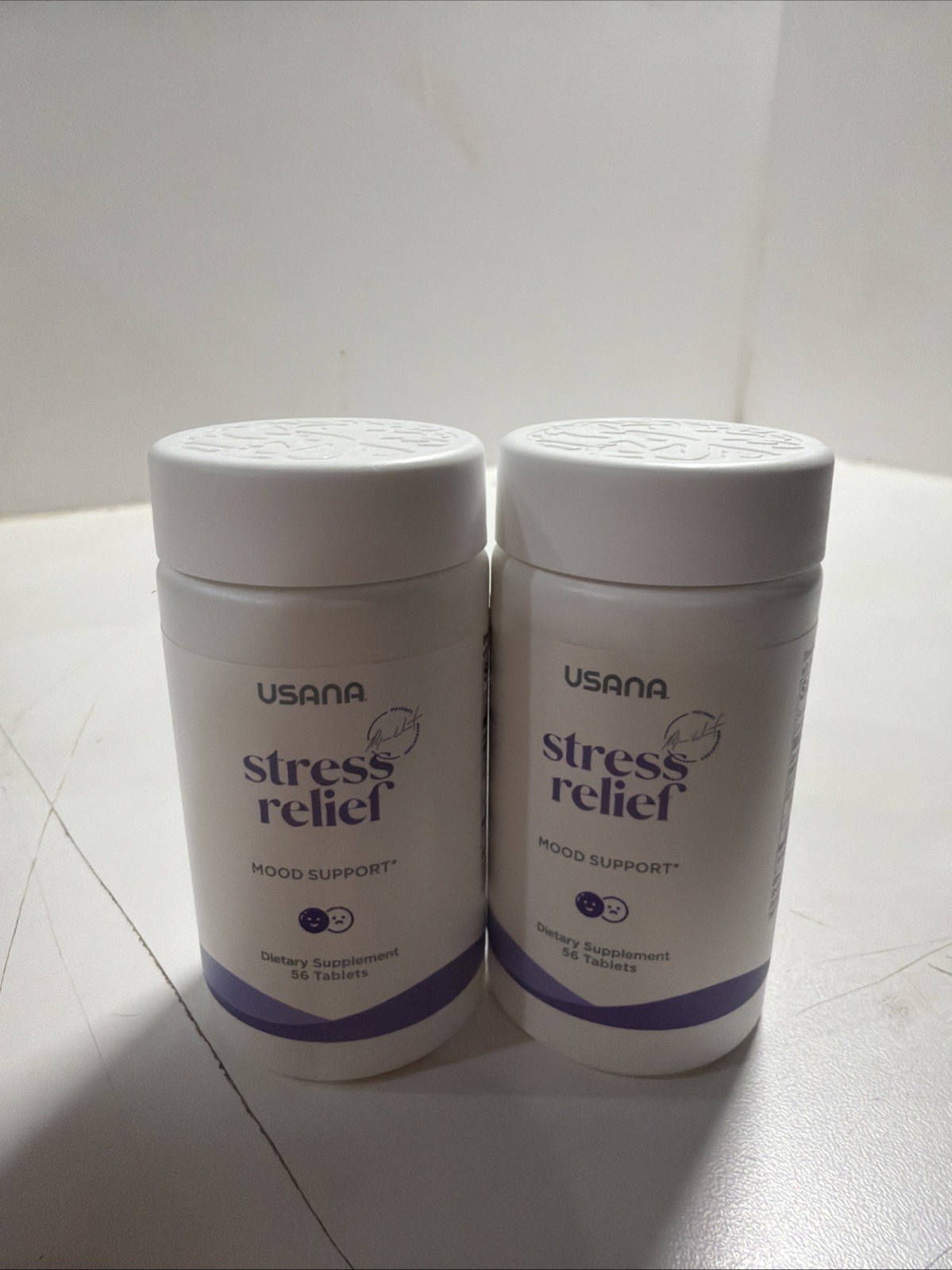 USANA Stress relief Mood Support 56 Tablets (2 pack) Exp 2027