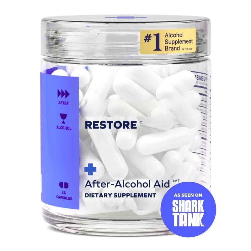 Cheers Restore | Supplement with DHM + L-Cysteine | 12 Doses | 36 ct