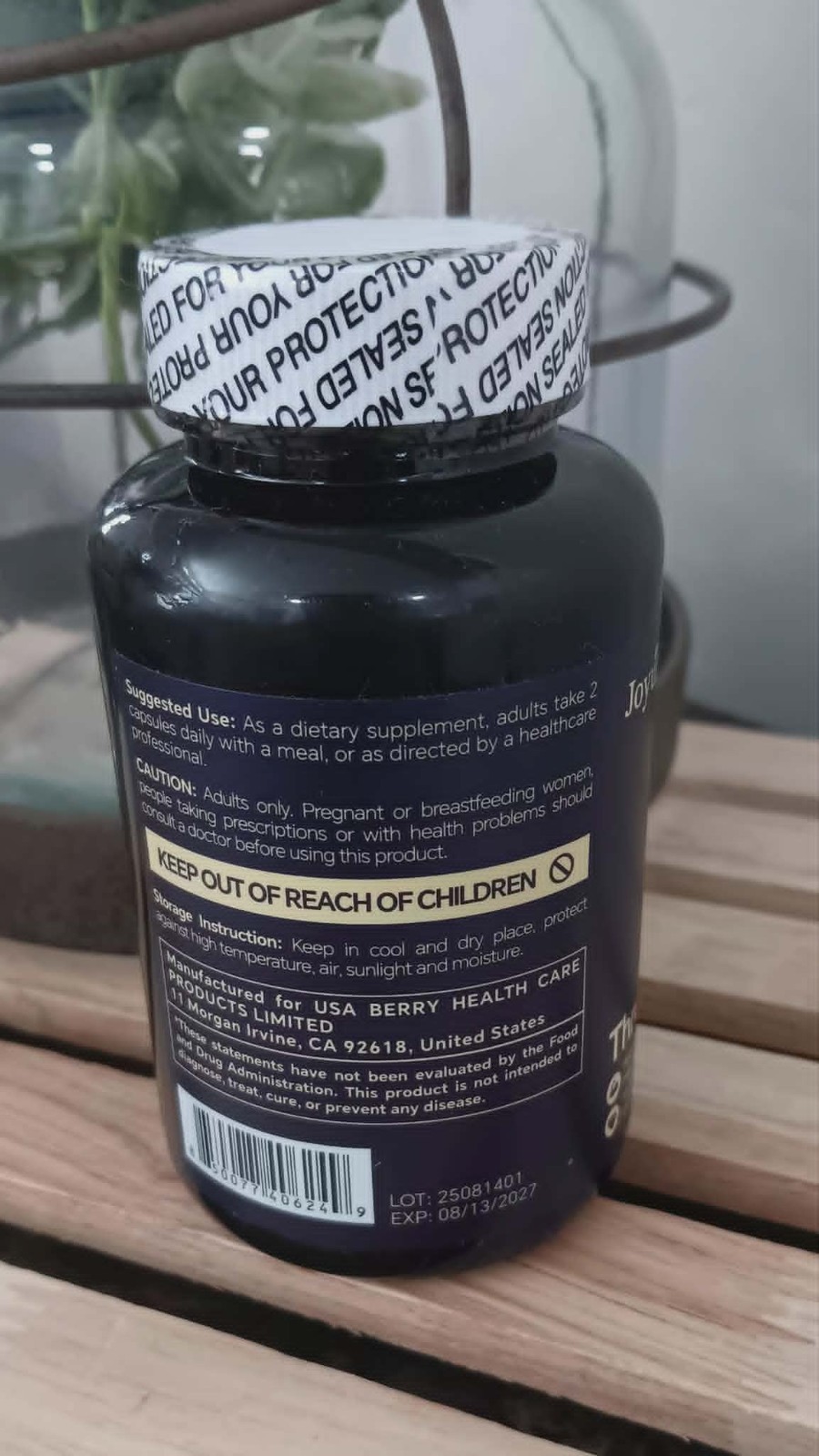 Joyung Three Amino Acids – 60 Capsules – Exp 08/13/2027 – New