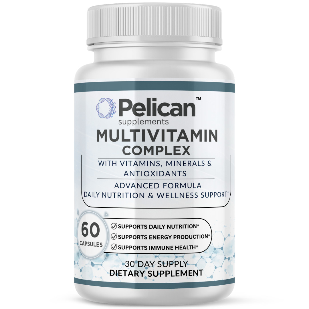 Pelican Multivitamin Complex – Daily Nutrition Support – 60 Capsules