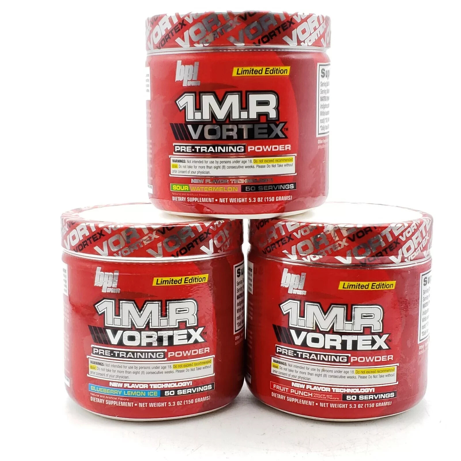 BPI Sports 1.M.R Vortex Original Formula Limited Edition Pick Flavor 50 Servings