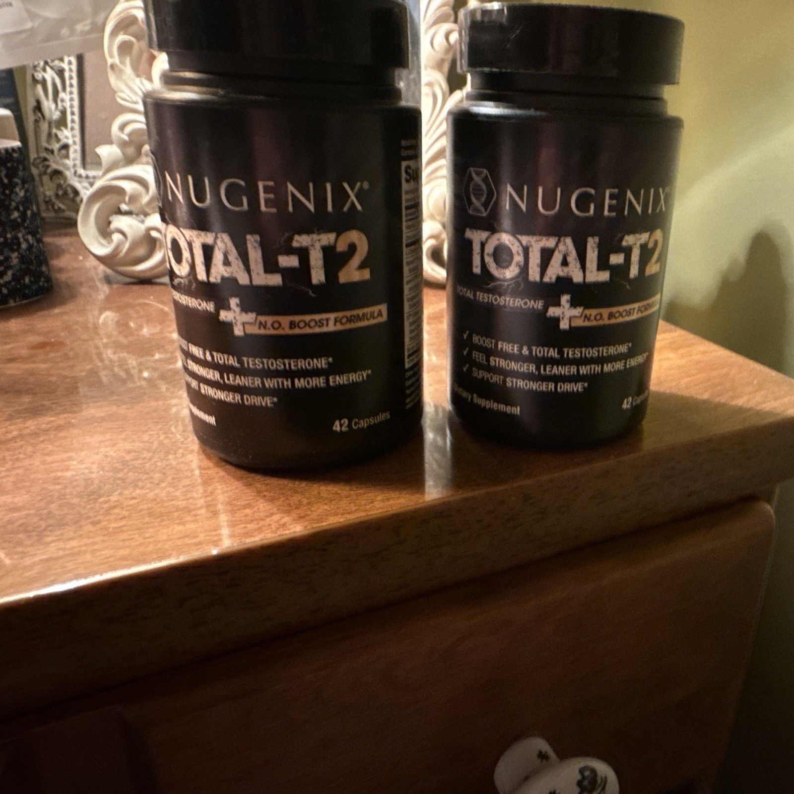 Nugenix Total-T2 Testosterone Dietary Supplement Capsules No. Boost Formula, 42