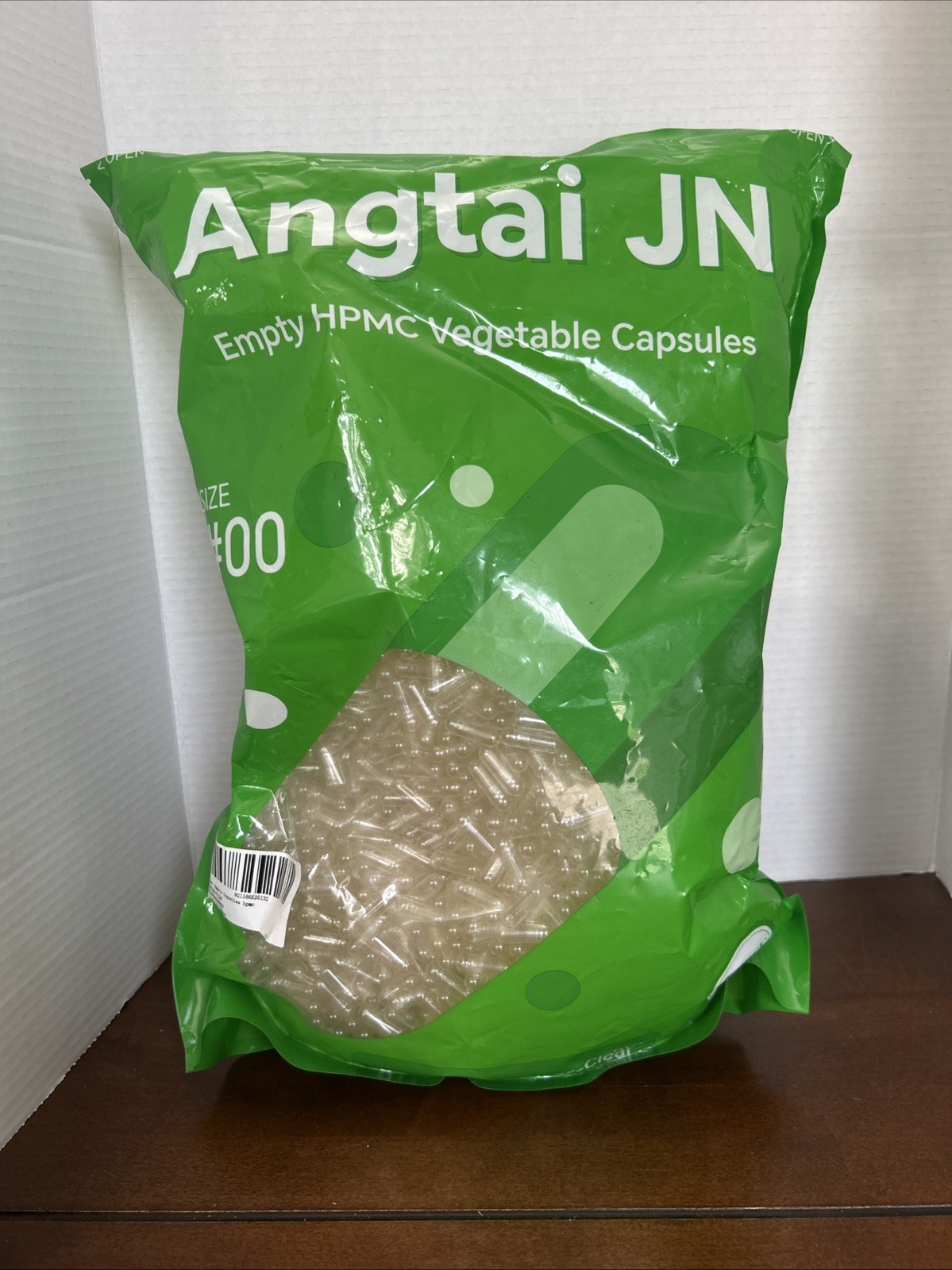 Empty HPMC Vegetable Empty Capsules 5000 Count – Size 00 ANGTAI JN