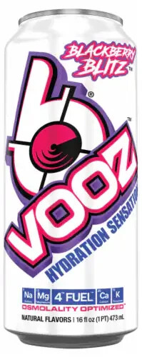 VPX – Bang VOOZ – Hydration Sensation Drink – Blackberry Blitz, 24 Cans