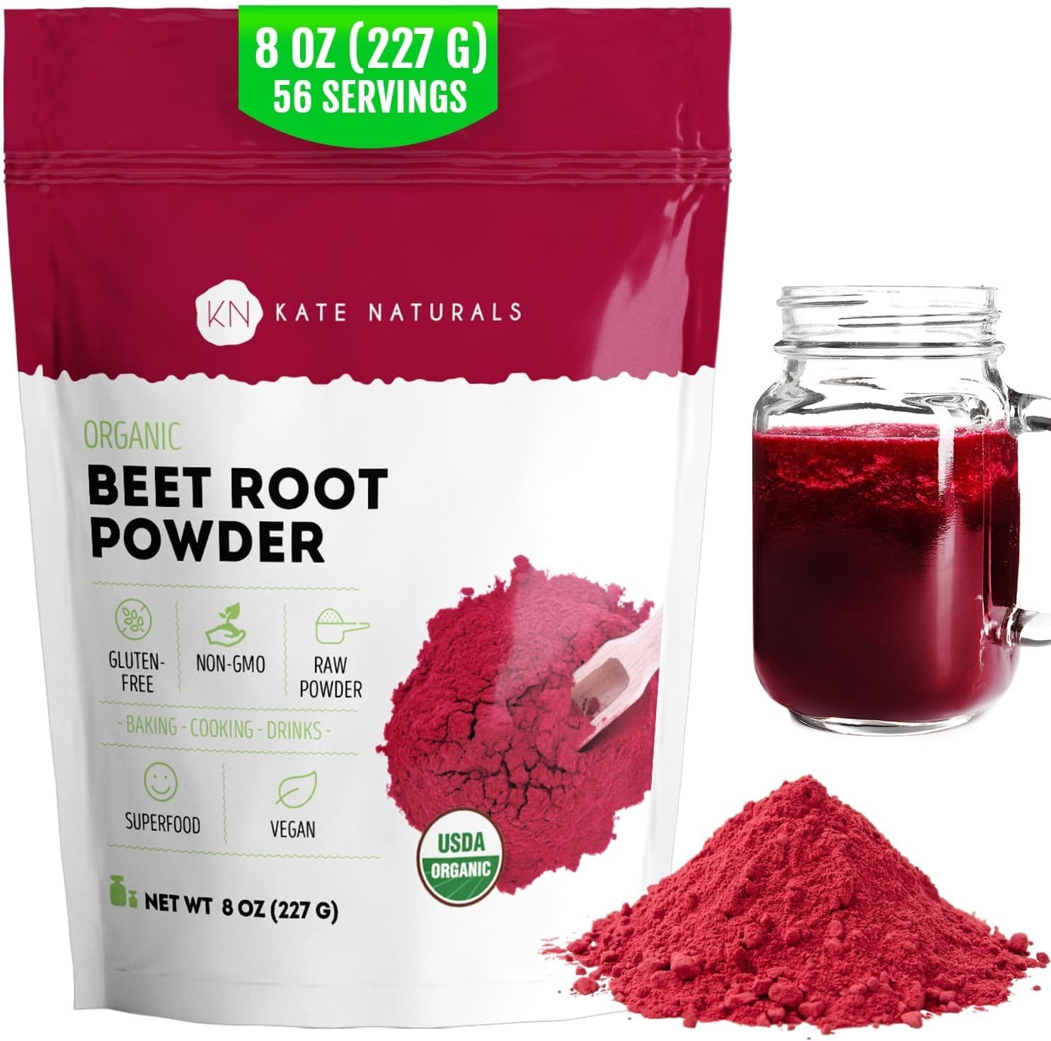 Nitric Oxide Organic Beet Root Powder Super Beets Superfood Supplement