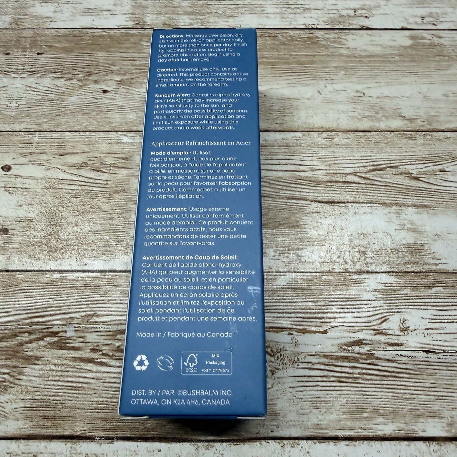 Bush Balm ROLLER RESCUE Soothing Serum – 50 mL / 1.69 oz B64-53