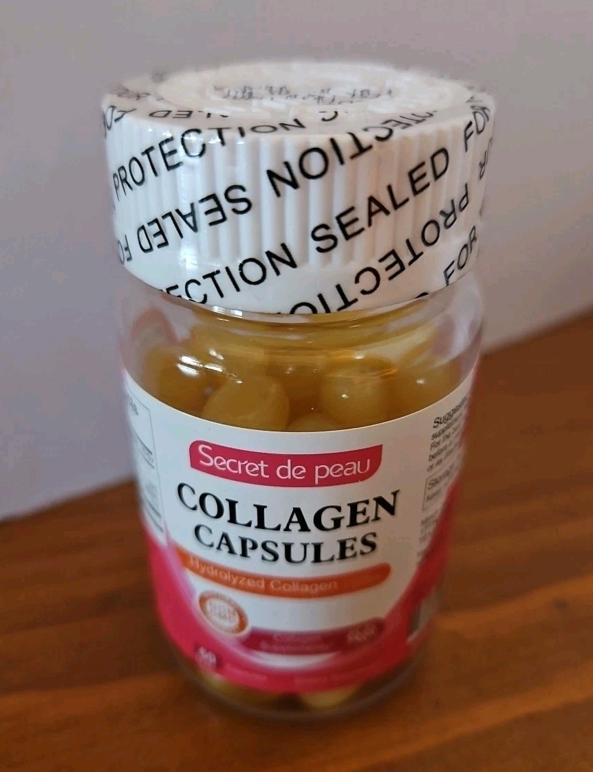 Secret De Peau Collagen capsules. 60 Count
