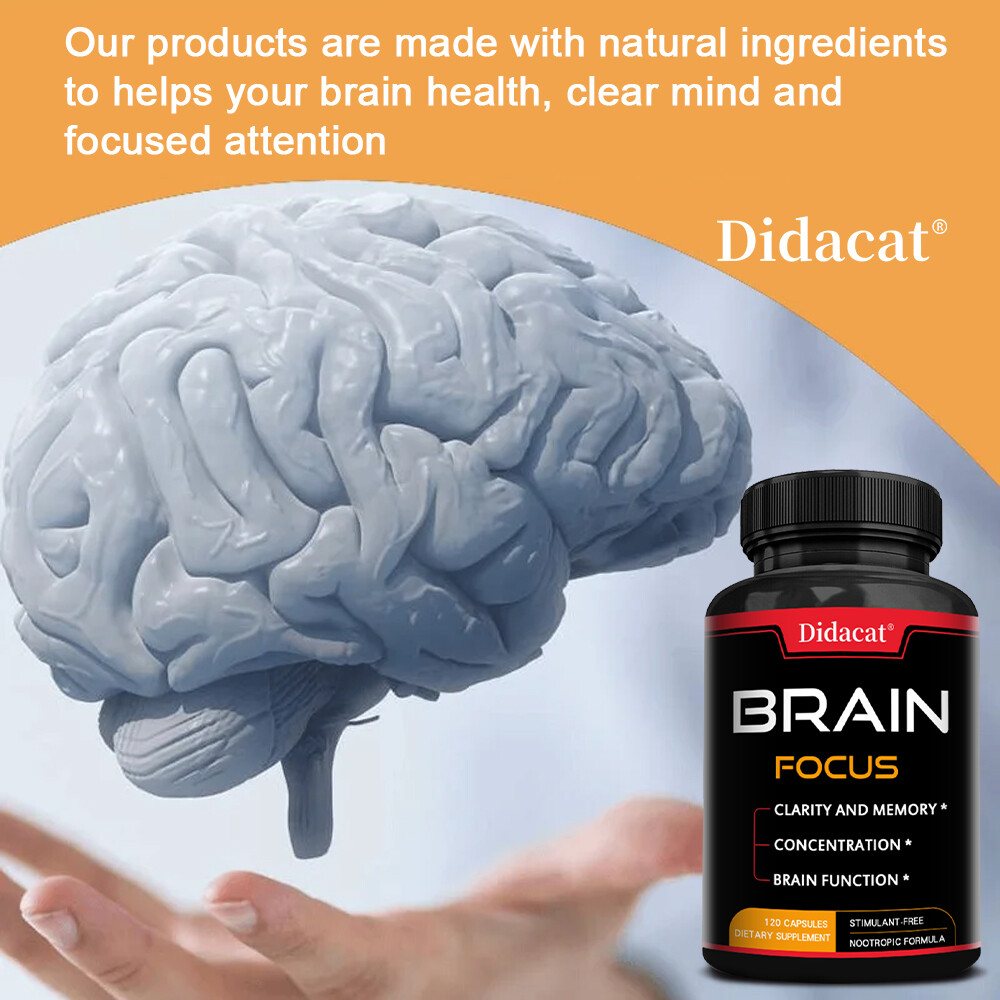 Brain Health Capsules,Brain Health,Improves Memory, Focus And Cognitive Function