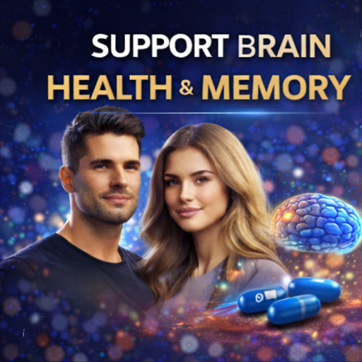 5-Pack Relaxium Focus Max Capsules – Daily Focus and Brain Support – 300 Caps