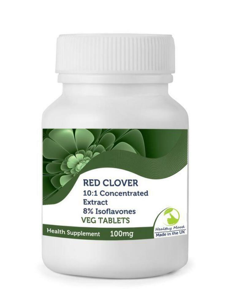 Red Clover 250 Tablets UK 1000mg Extract Isoflavones Pills