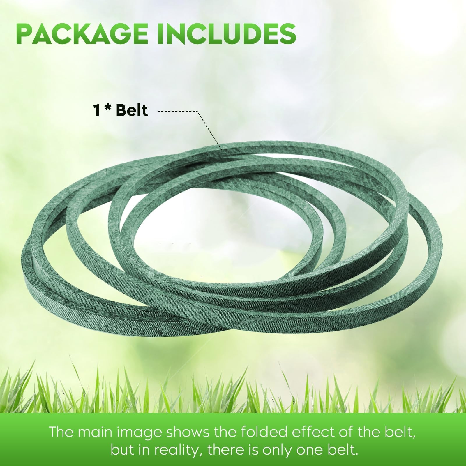 5/8″ x 152″ Deck Drive Belt for Husqvarna 539111949; for Bad Boy 041-1490-00;…