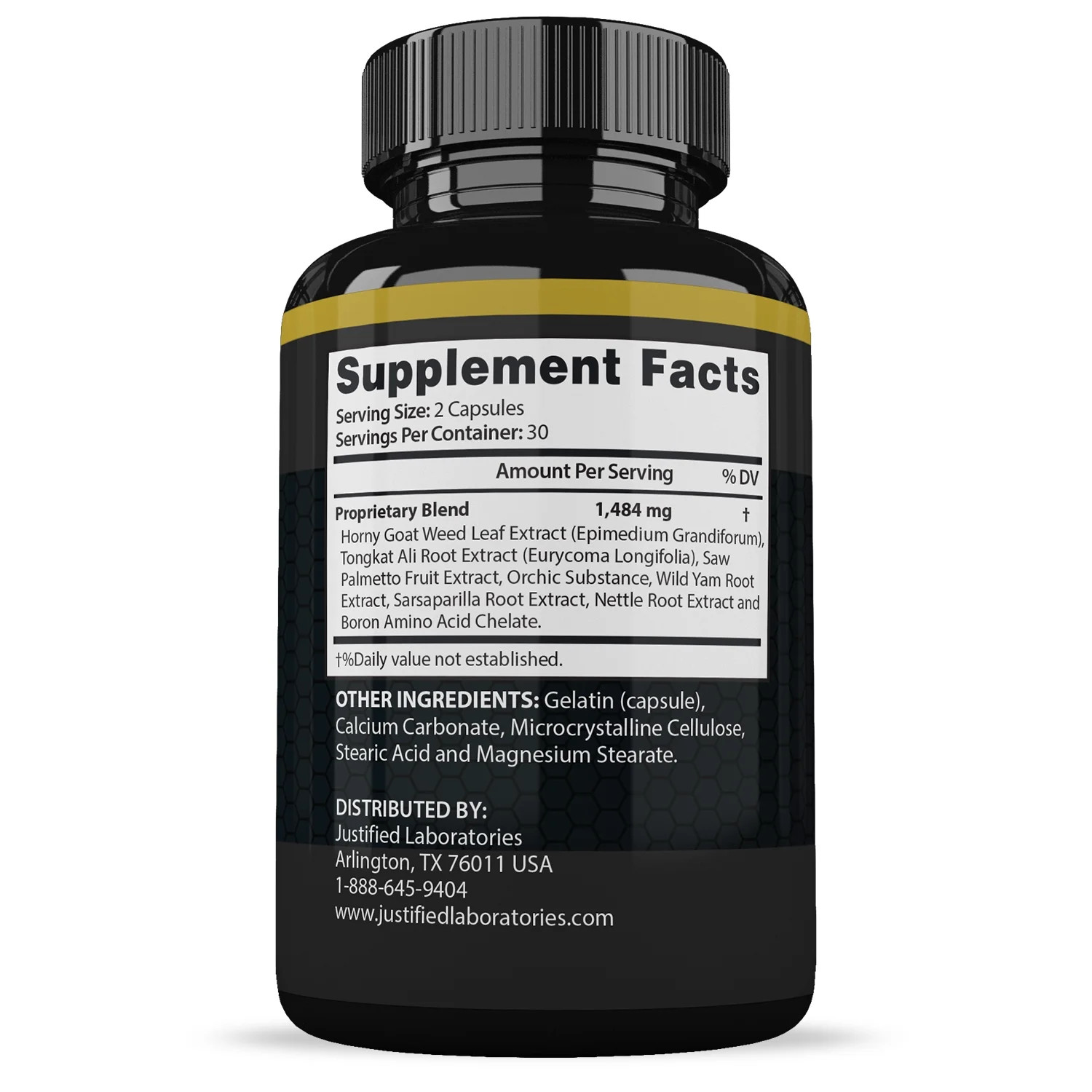 (2 Pack) Vigor Now Men’S Health Supplement 1484Mg 120 Capsules