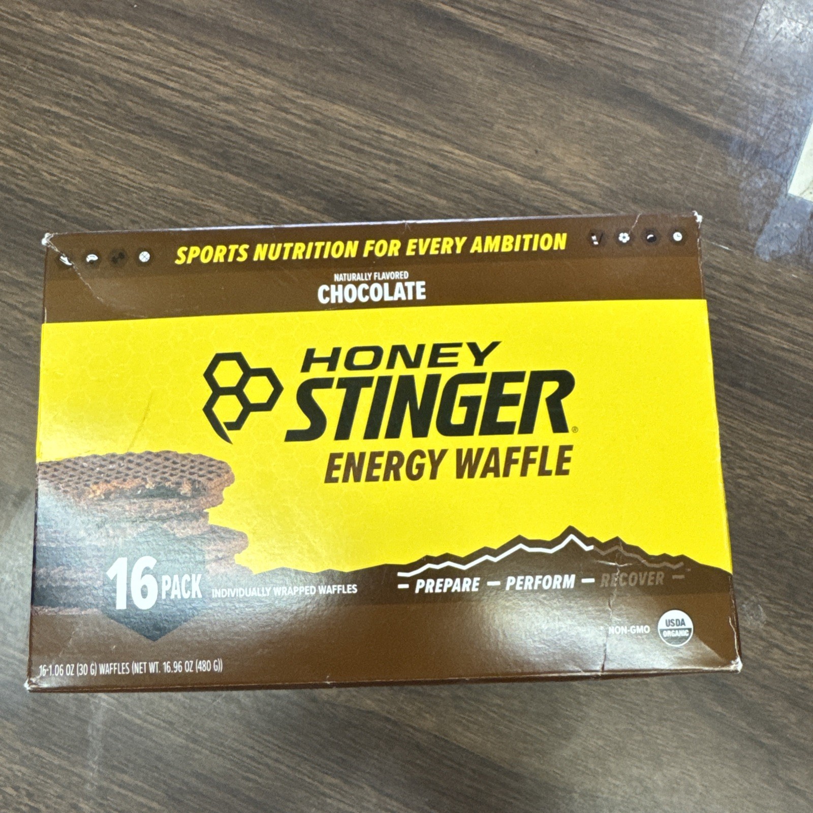 Honey Stinger- Chocolate Waffle Energy Snacks (16 Count)