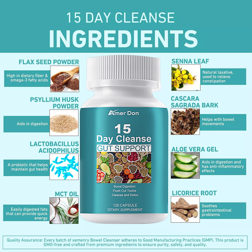15 Day Cleanse -Cleansing and Detox,Digestive Health Support,Weight Management