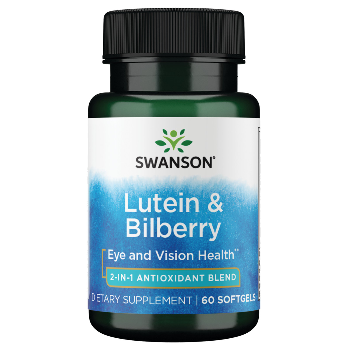 Swanson Standardized Lutein and Bilberry 60 Softgels