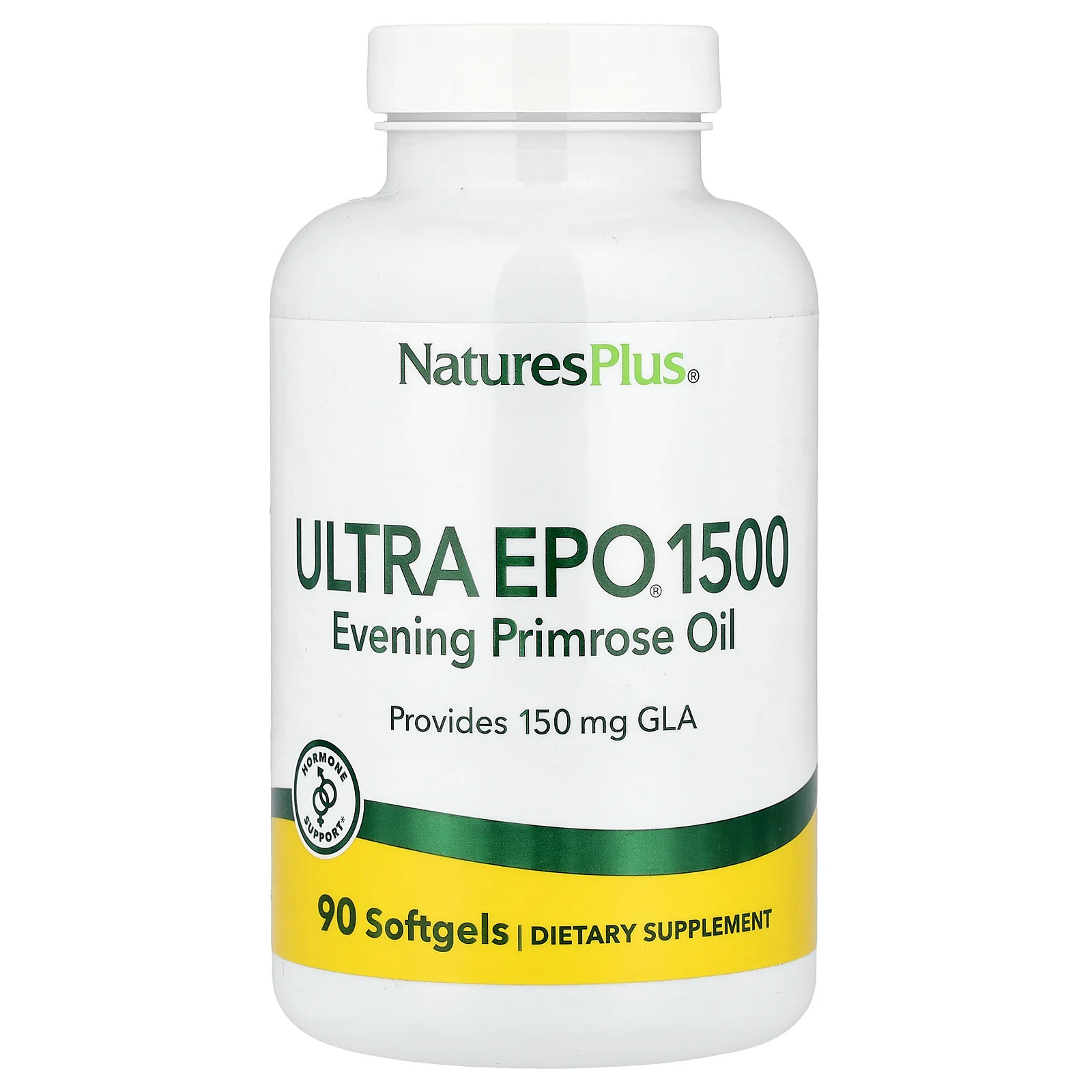 2 X NaturesPlus, Ultra EPO� 1500, Evening Primrose Oil, 90 Softgels