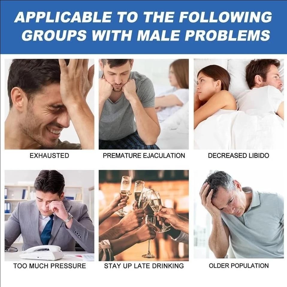 Uncle Stiffy Energy Restore Prostate Inhaler, Nasal Mens Complex Inhaler, Nasal