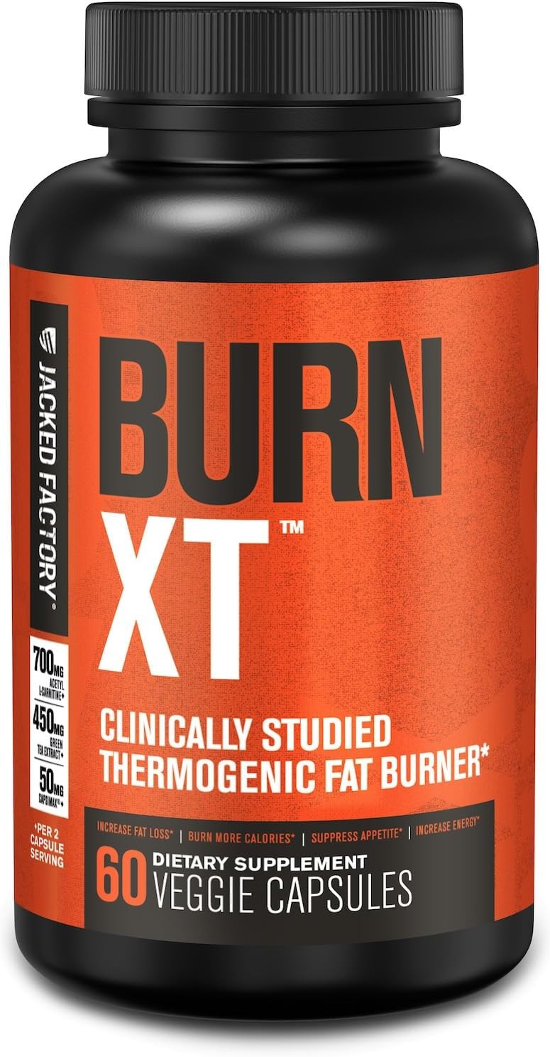 Burn-XT Weight Loss Pills Clinically Studied Fat Burner – 60 Count Pack of 3