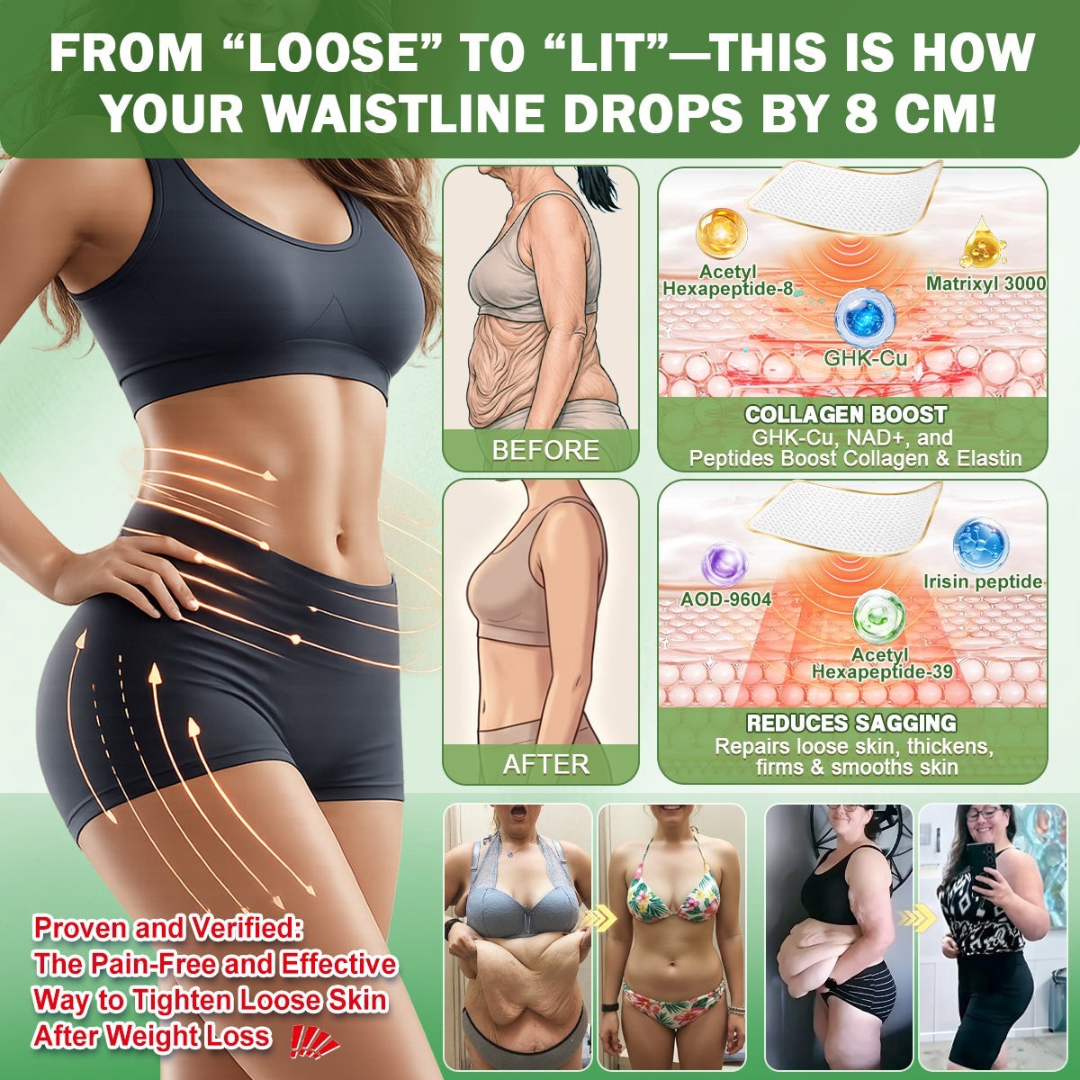 DR.HONOR Berberine X NAD+ 10-in-1 Nano Microneedle Patches for Weight