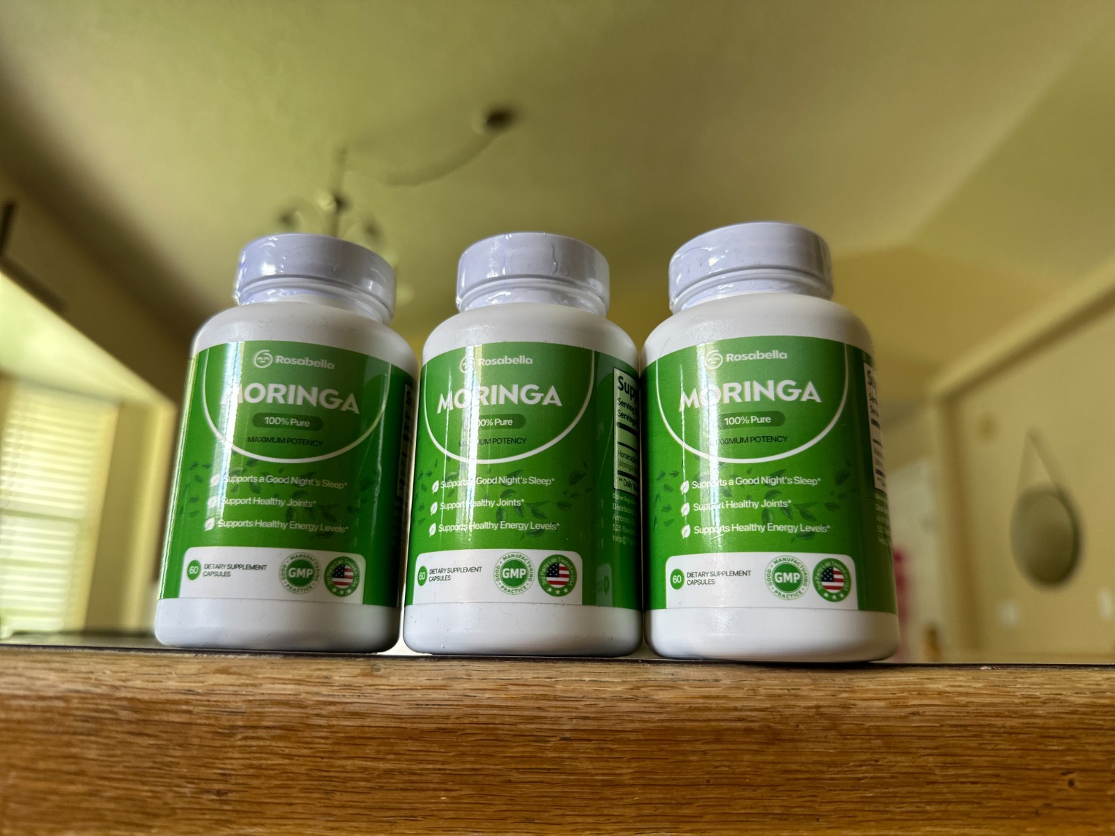 3-Pack of Never-been-opened Moringa Wellness Capsules
