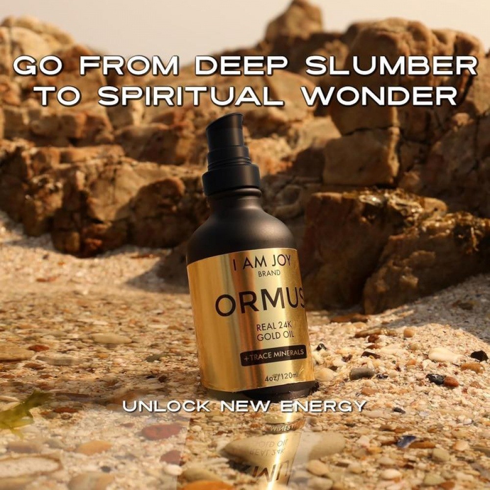 Ormus Gold Oil by I Am Joy, Supports Pineal Gland & DNA, Rich in Minerals 4oz
