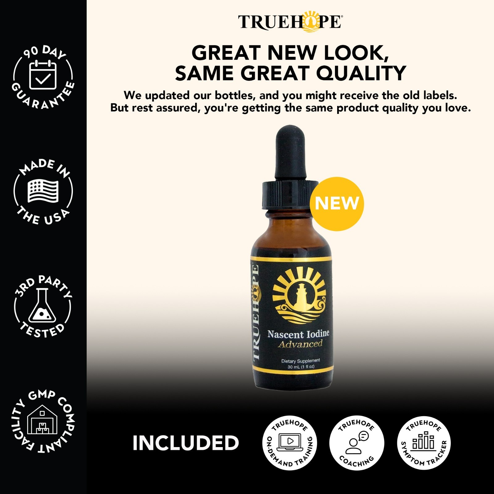 Truehope Pure Nascent Iodine Supplement – Beats Potassium & Sodium Iodide