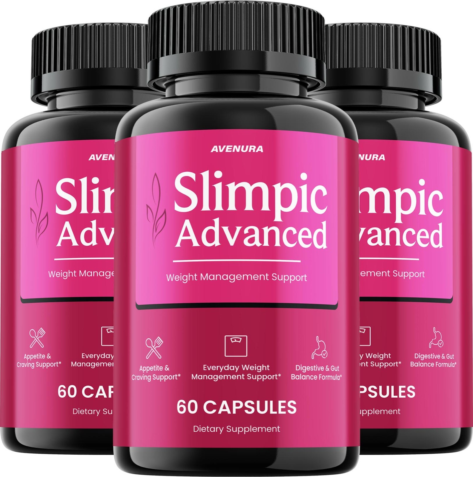 (3 Pack) Slimpic – Slim Pic Advanced Capsule Supplement Pills for Lifestyle