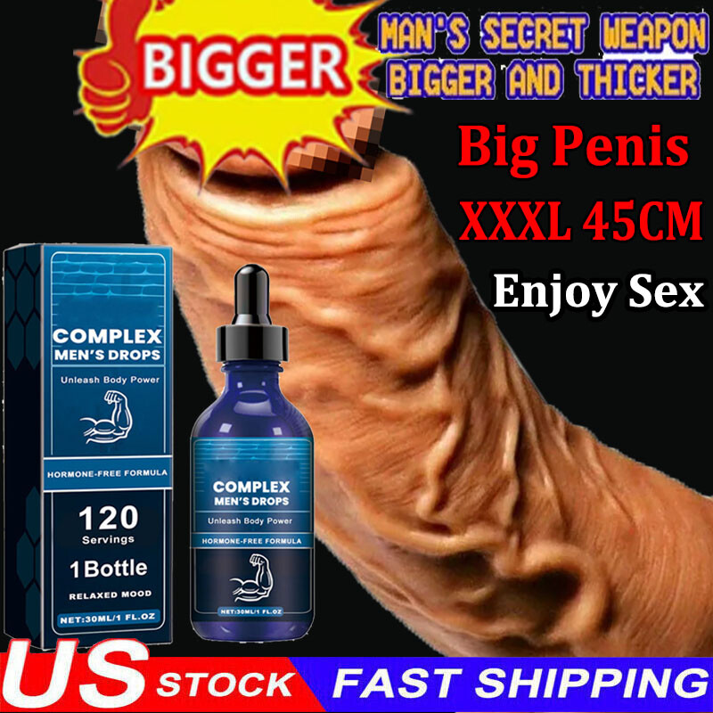 USA Complex Men’s Drops Secret Drops for Strong Men,Male Supplement Drops 30ML