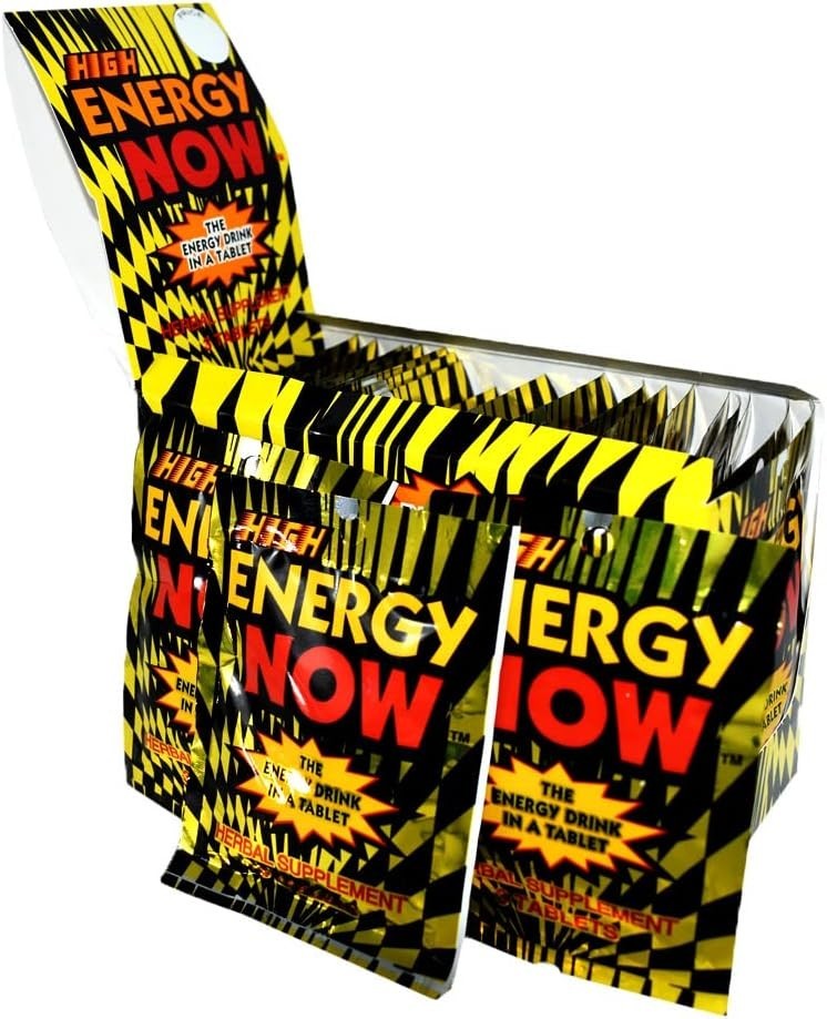Energy Now High Supplements 72 Packs 3 Pills In Each Pack 3 Boxes