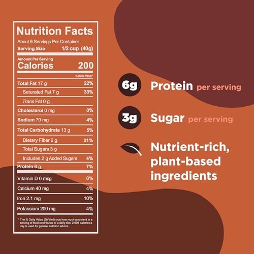 Granola (4-Pack) – Gluten Free Granola, 8 Ounce (Pack of 4) Chocolate Almond