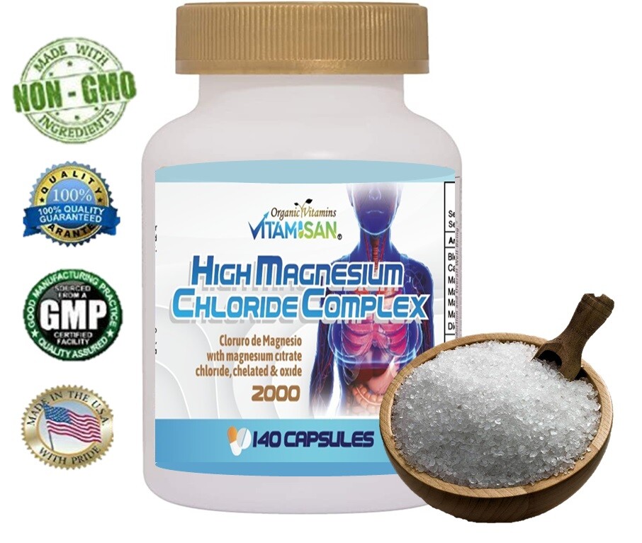 2 Magnesium Chloride one Nerve Pills support for joints magnesium complex