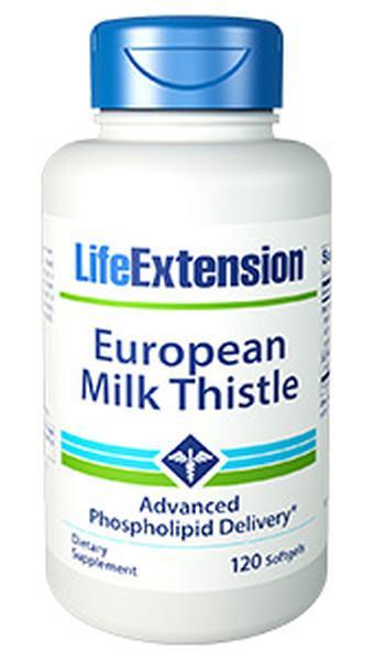 TAKE OFF $24 NOW! THREE PACK SALE Life Extension Advanced Milk Thistle 120 gels