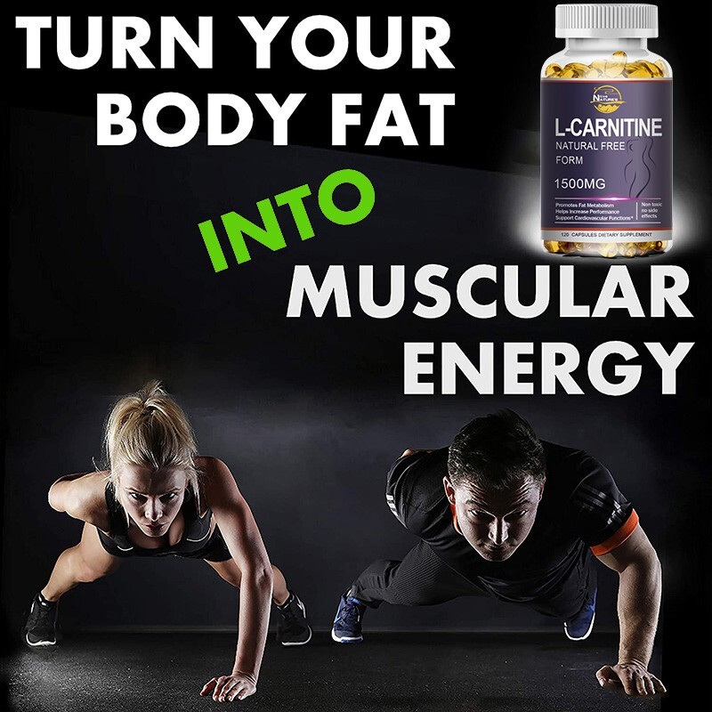 Acetyl L-Carnitine Fat Burner Weight Loss Antioxidant High Potency Supplement
