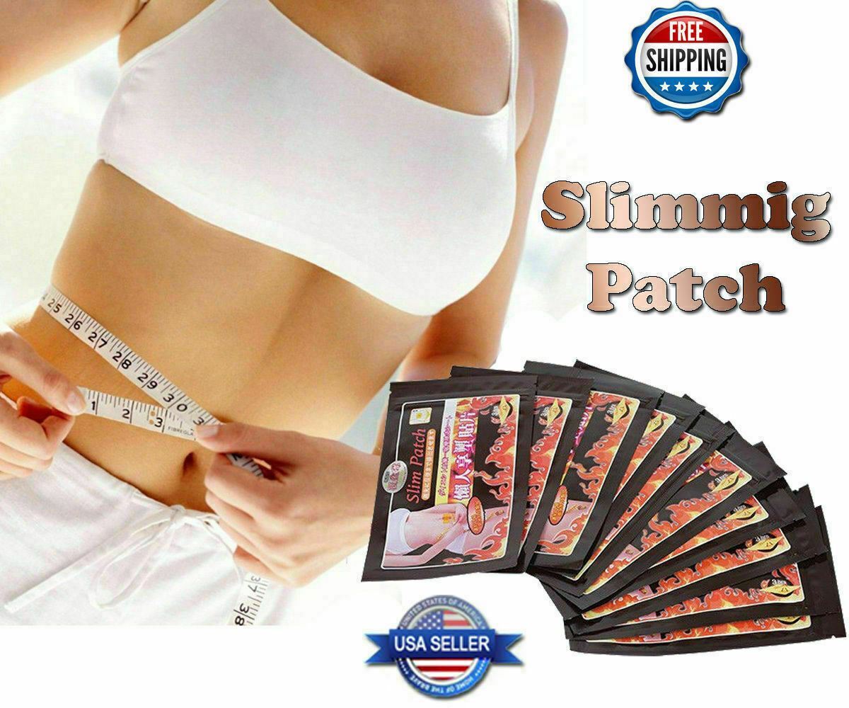 60 PCS The Third Generation Weight Loss Slimming Navel Stick Slim Patch