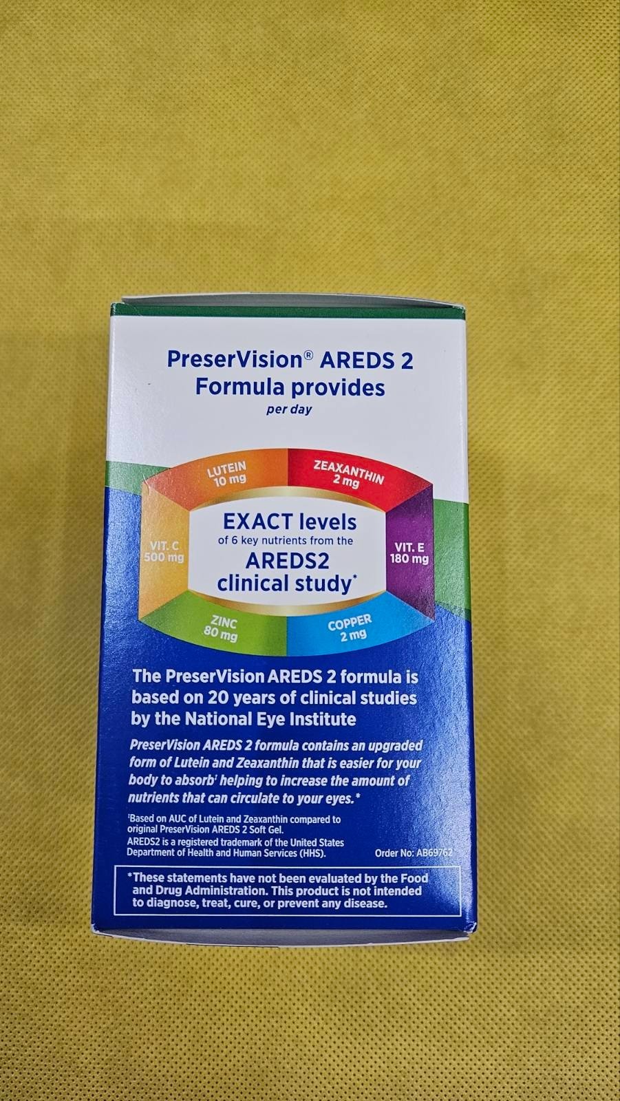 Prerevision AREDS 2 Eye Vitamin & Mineral Supplement with OCUSorb, 2 Pack