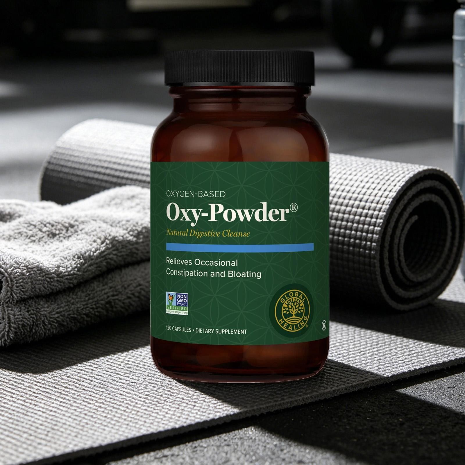 Oxy Powder Colon Cleanse & Natural Detox Pills For Constipation Relief – 120 Ct.