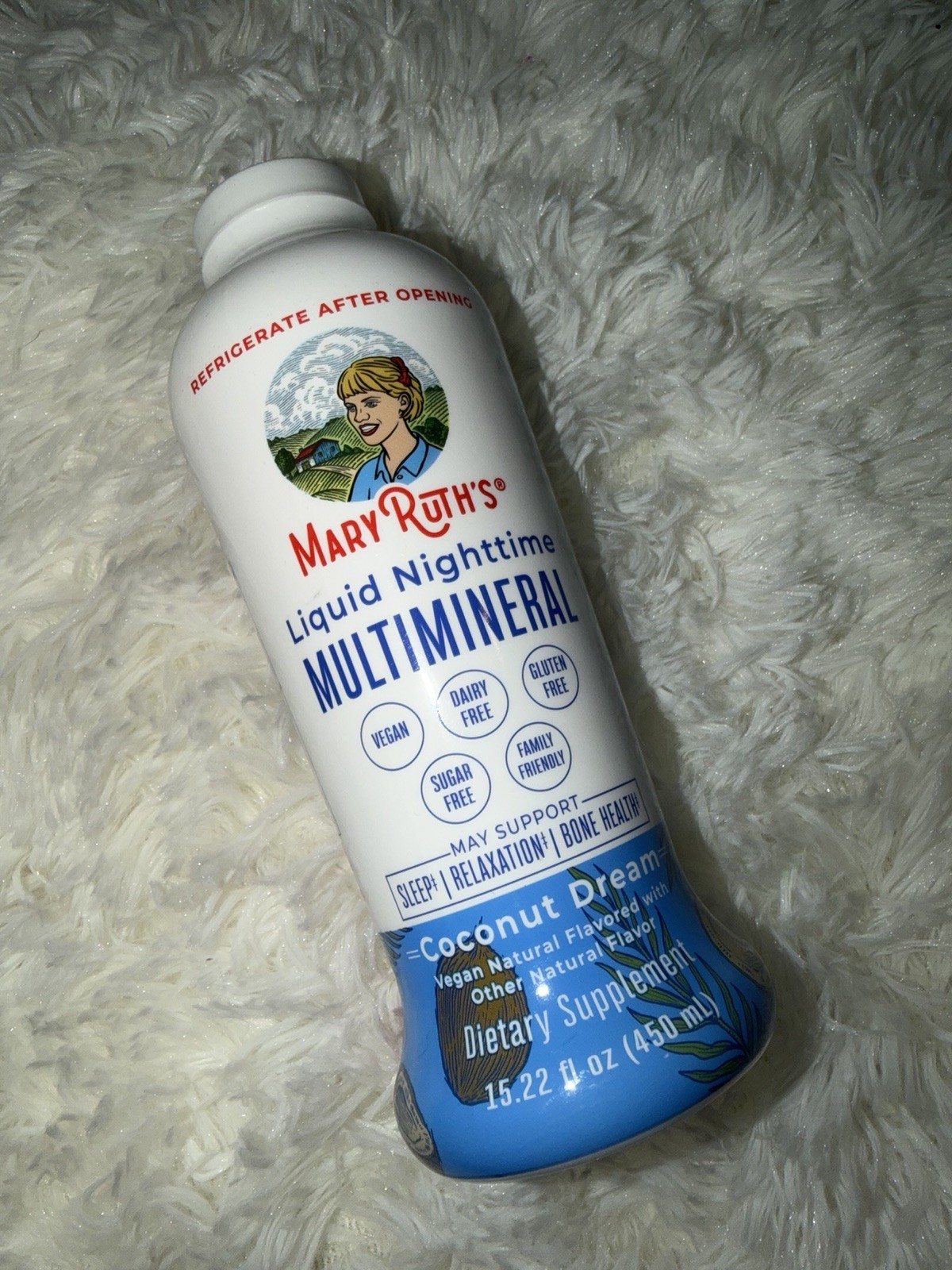 NEW Mary Ruth’s Liquid Nighttime Multimineral Coconut Dream 15.22oz