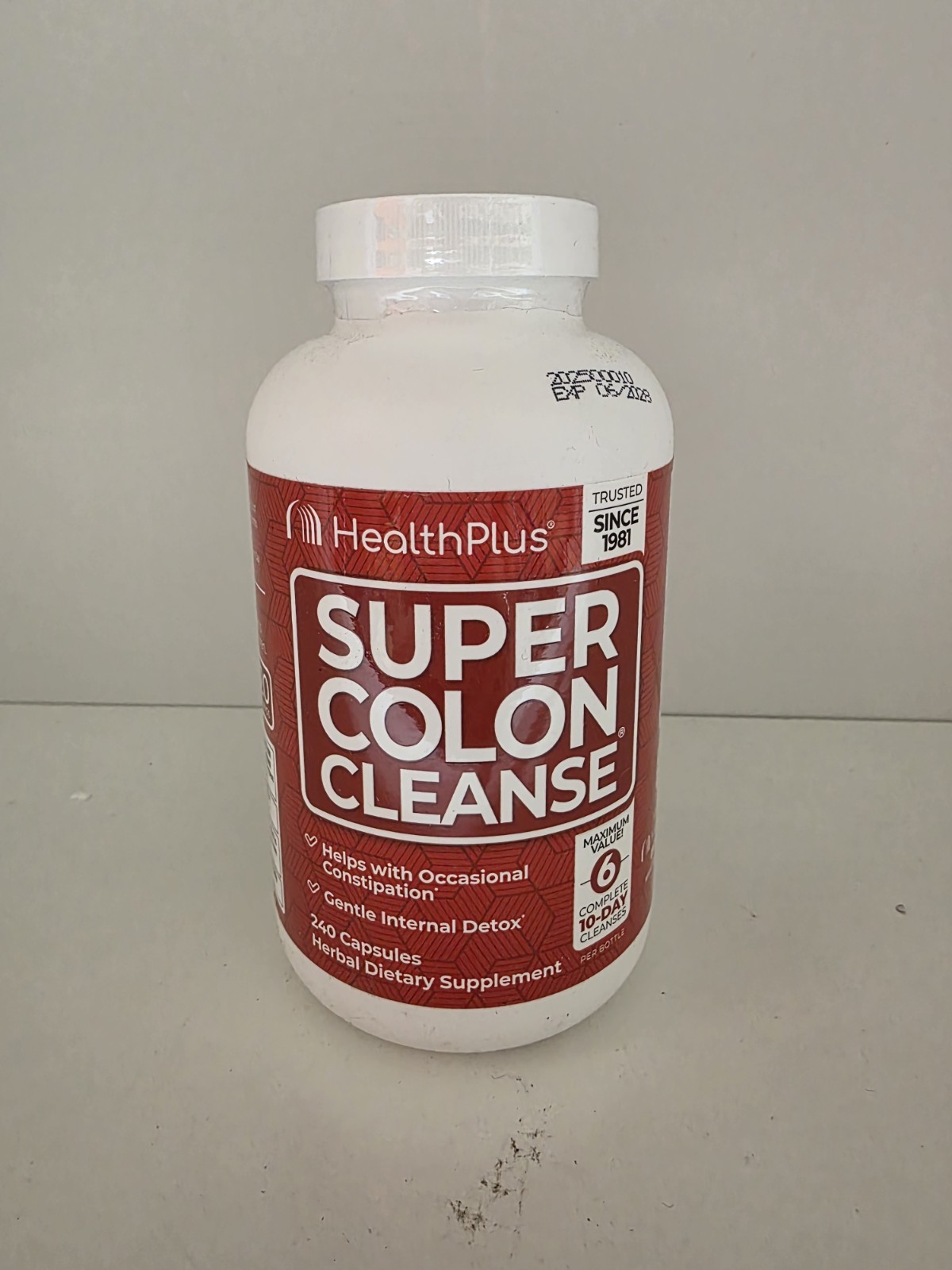 Health Plus Super Colon Cleanse 240 Capsules