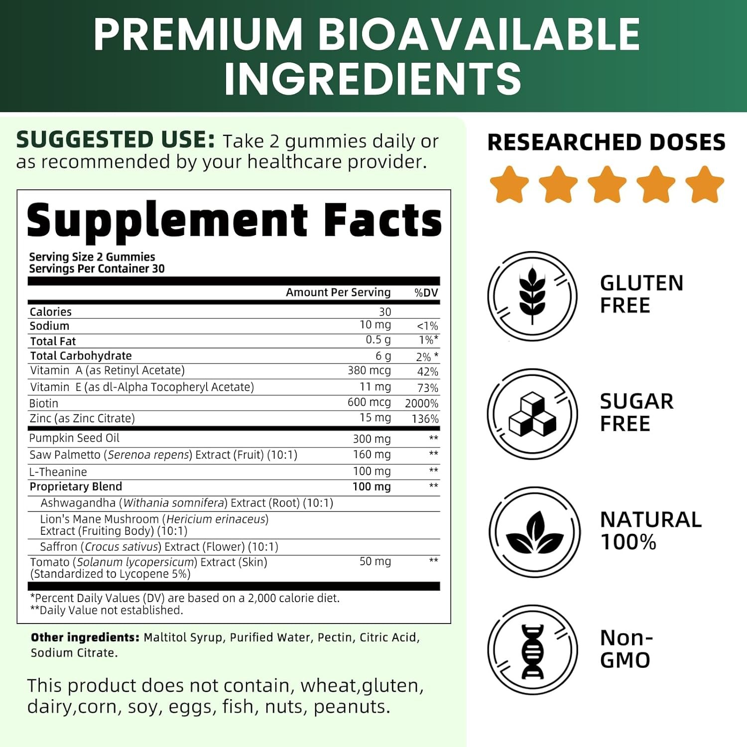 Pumpkin Seed Oil with Saw Palmetto Supports Immune, Hair & Prostate Health
