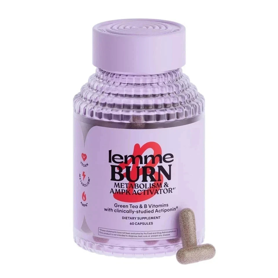 2 PACKAGE Lemme Burn Metabolism Belly Fat Burning AMPK Activating Supplement