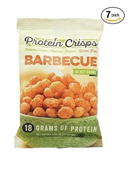 7 Bag Pack Healthy Wise Barbecue Crisps Ideal Protein Compatible
