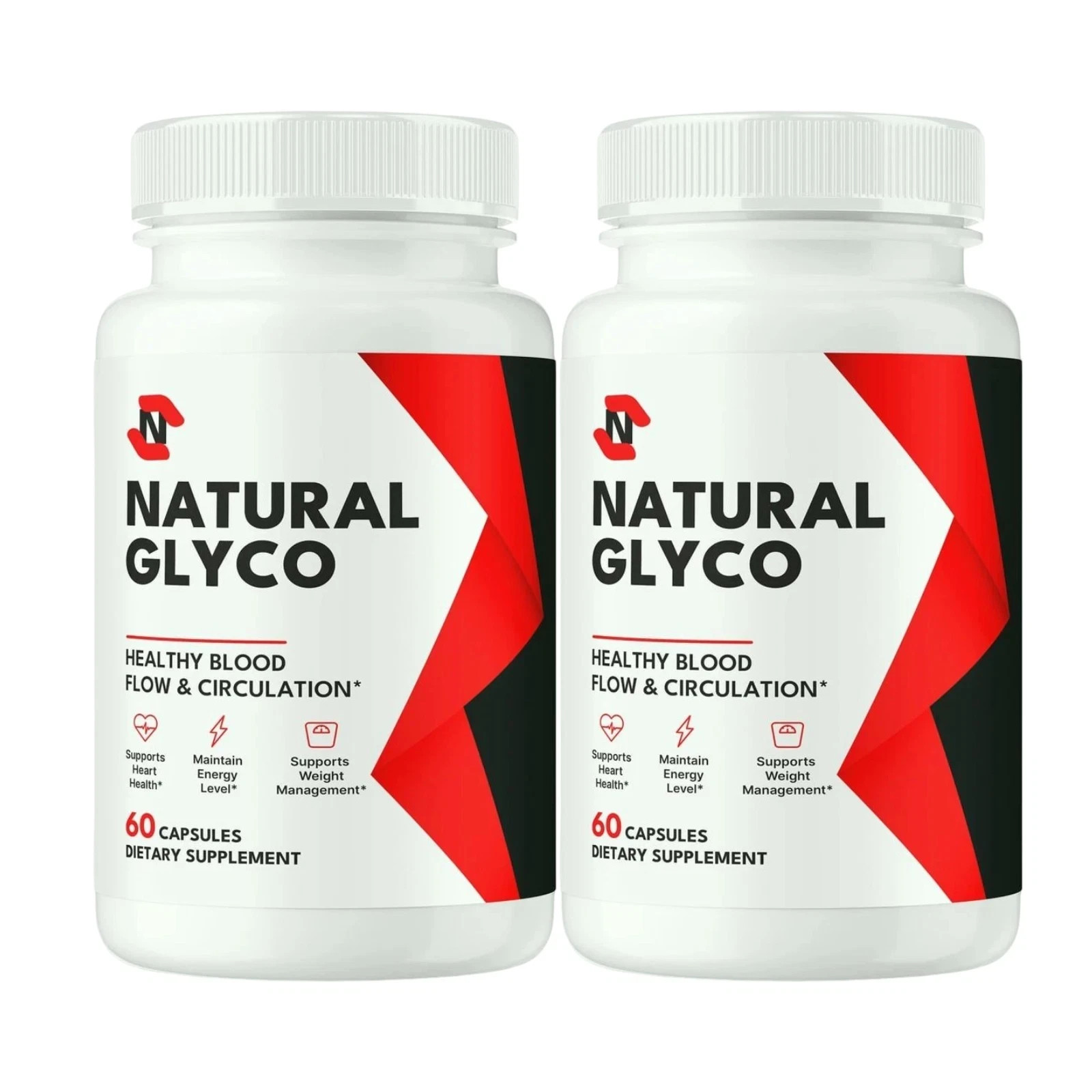 2-Pack Natural Glyco Blood Support Pills, NaturalGlyco Support