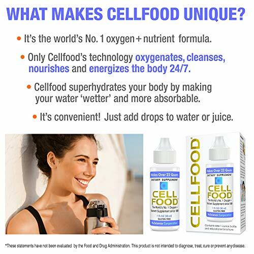 OXYGEN + NUTRIENT SUPPLEMENT Liquid Concentrate Supports Immune System CELLFOOD