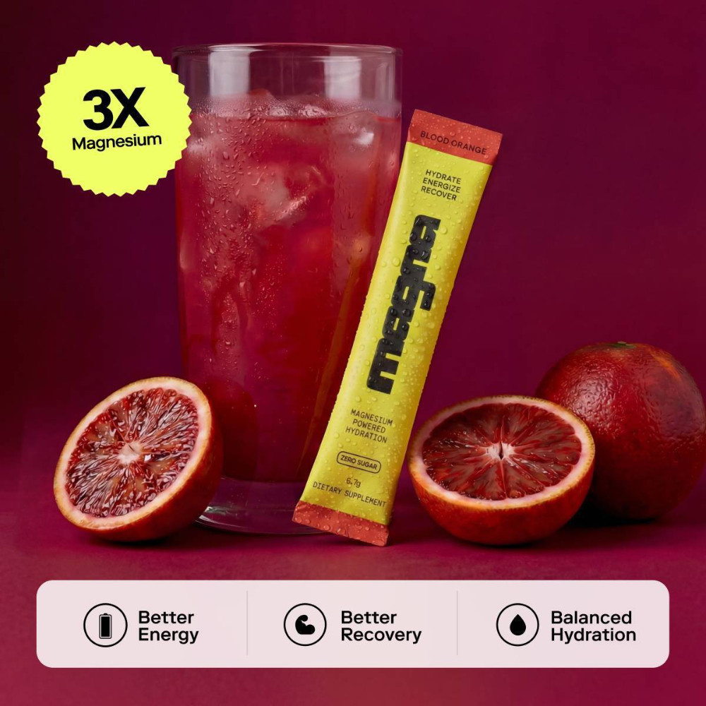 Magna Hydration Electrolyte Mix Stick Pack Dietary – Blood Orange – 10ct